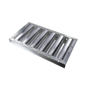 Type VI 12" H x 20" W x 1-3/4" D Aluminum Baffle Grease Filter