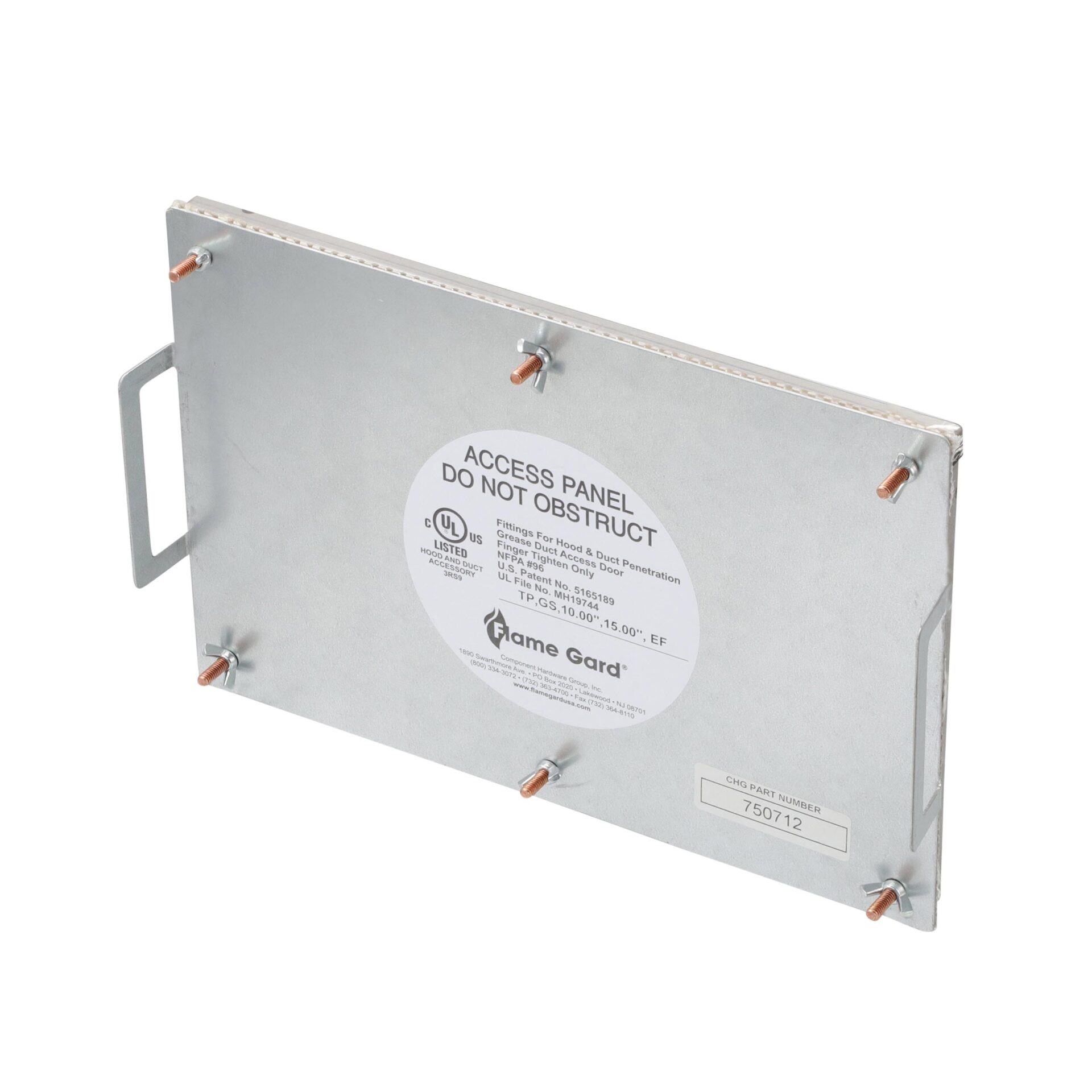 7" x 12" Flat Grease Duct Access Door - Image 7