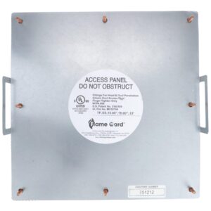 7" x 7" Flat Grease Duct Access Door